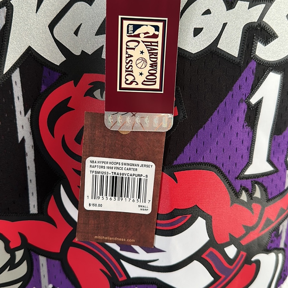 Mitchell & Ness Toronto Raptors Basketball Jersey NBA Authentic Raptor Gear - Picture 5 of 8